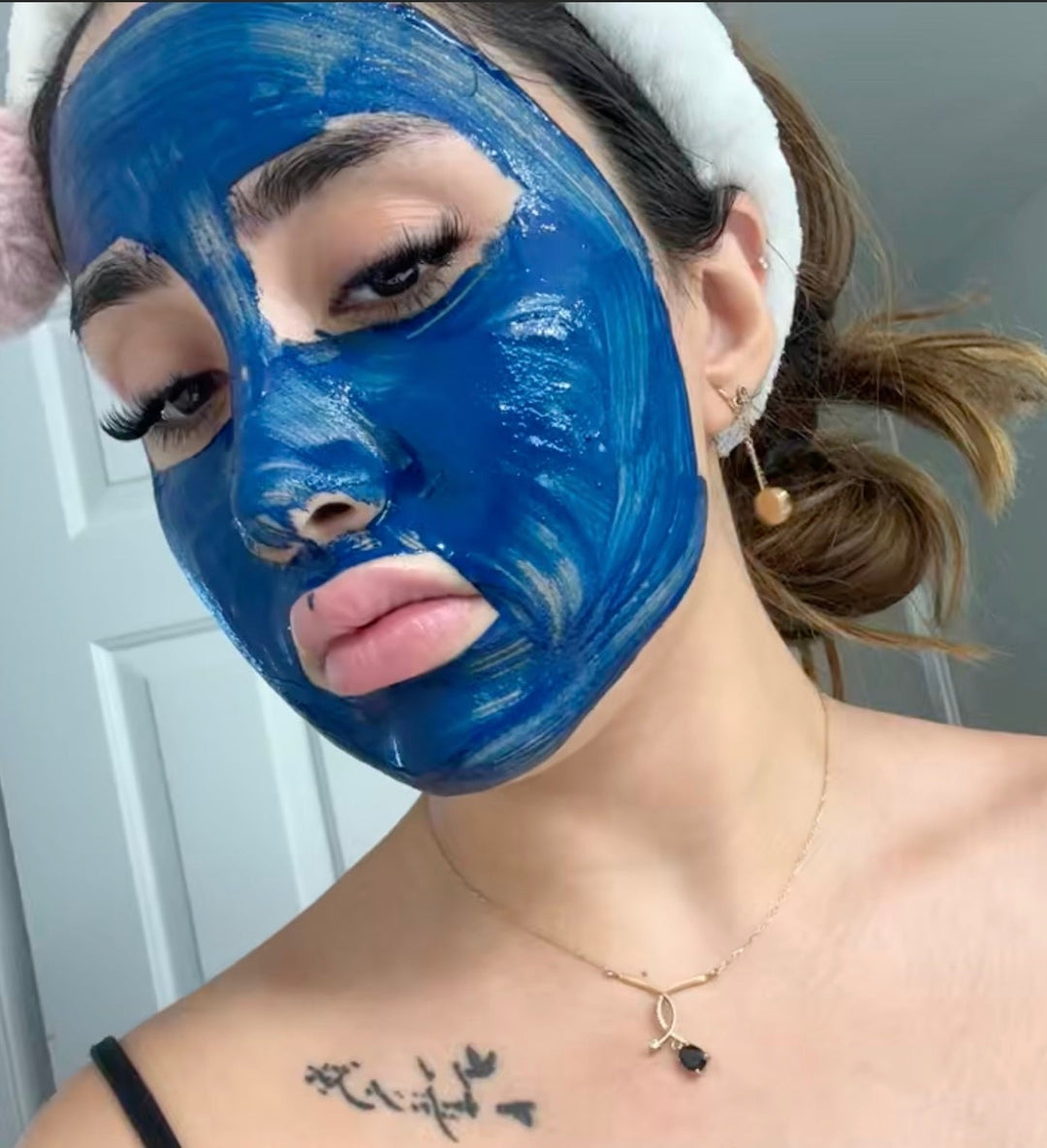 Blue Nila Powder: Traditional Moroccan Beauty Ritual for Radiant Skin - Glowtechhaven