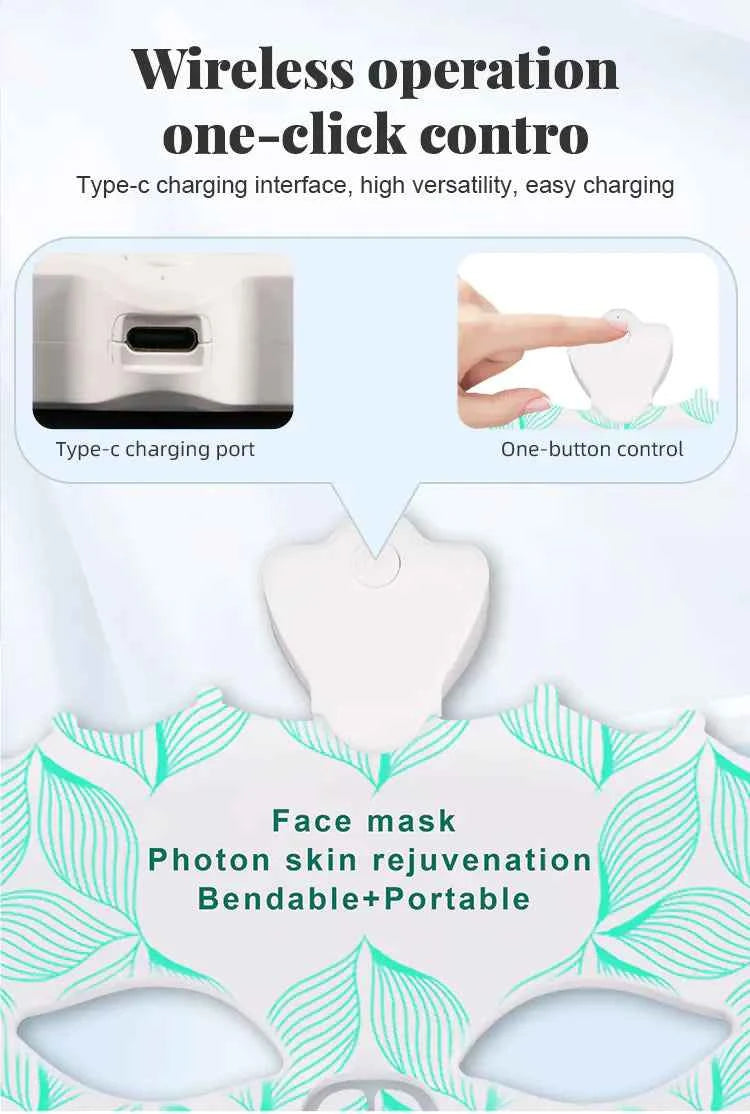 Photon Rejuvenation LED Facial Mask
