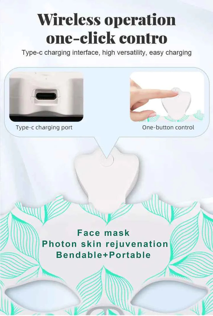 Photon Rejuvenation LED Facial Mask