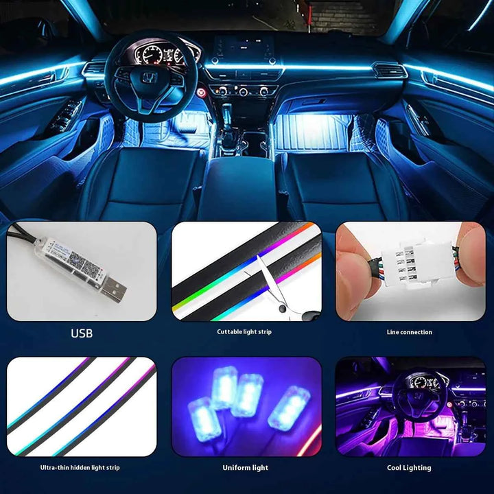 Smart Bluetooth Car Ambient Light