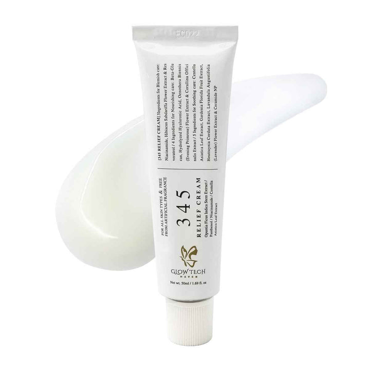 345 Hydrating Face Cream – Hyaluronic Acid & Niacinamide - Glowtechhaven