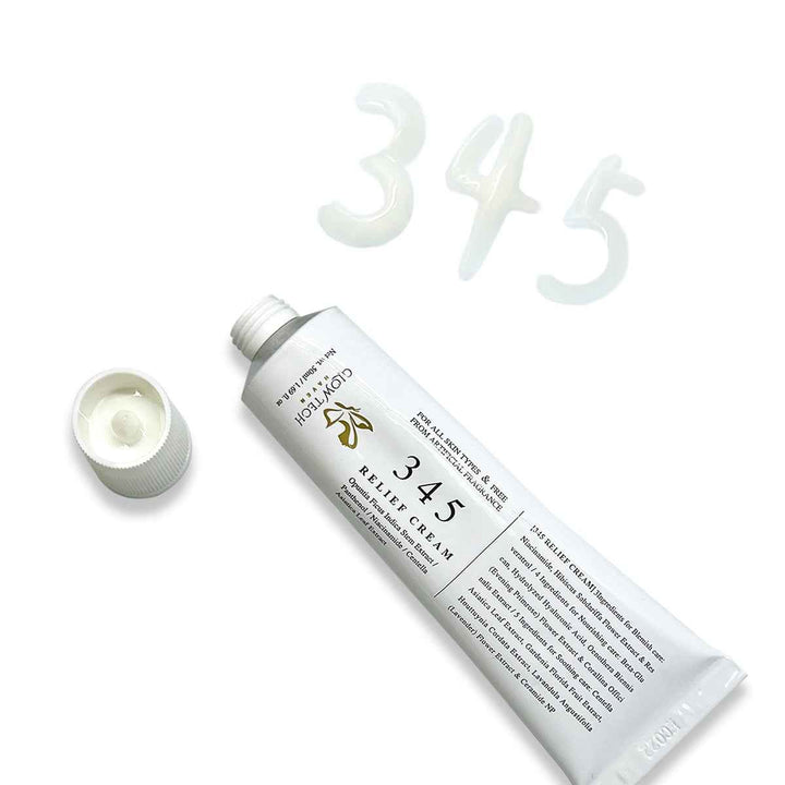 345 Hydrating Face Cream – Hyaluronic Acid & Niacinamide - Glowtechhaven