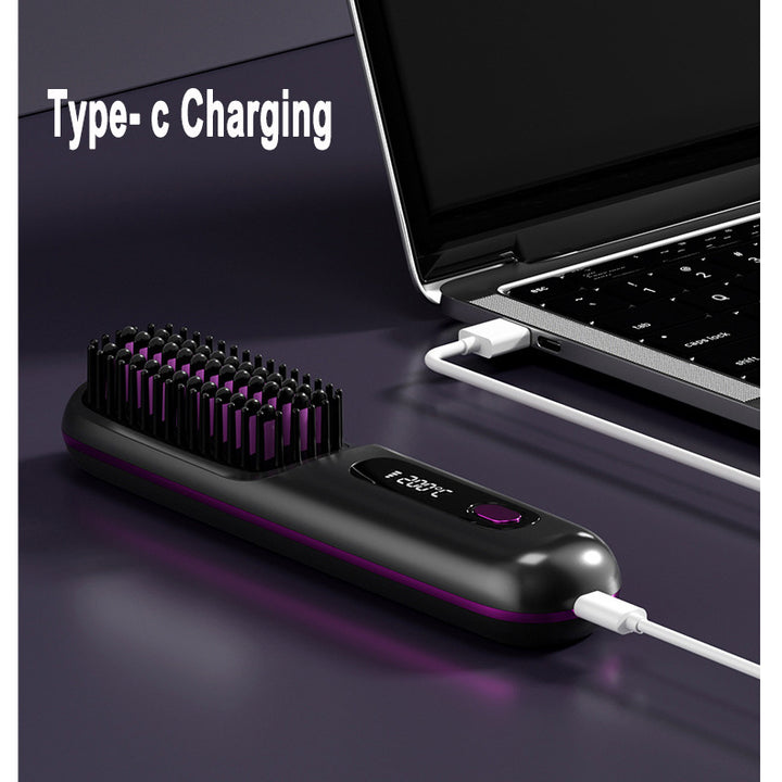 Hair Straightener Brush