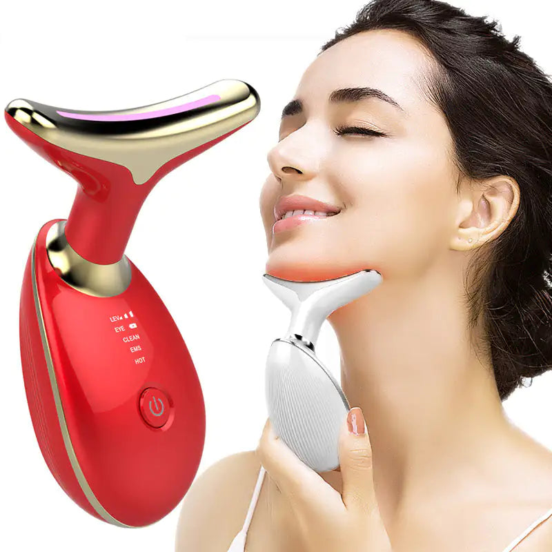 LED Neck & Face Lifting Massager