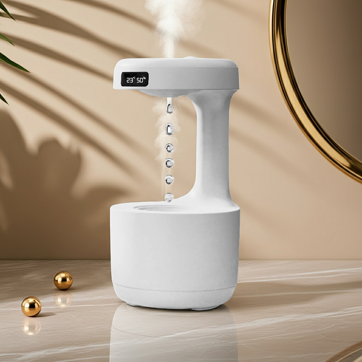 Anti-Gravity Water Drop Humidifier - Glowtechhaven