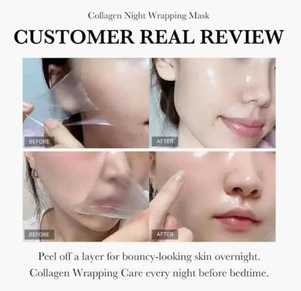 Collagen Peel - Off Face Mask - Glowtechhaven