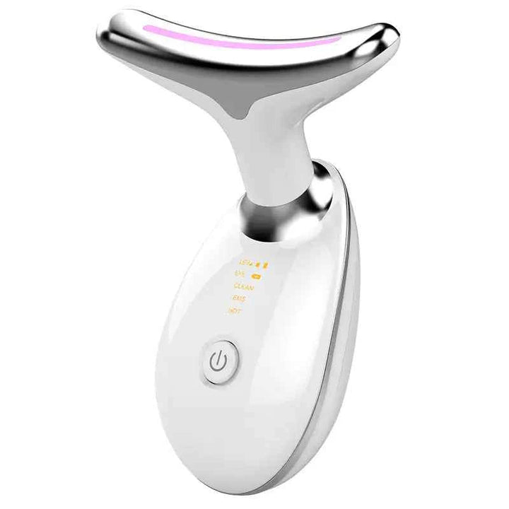 LED Neck and Face Massager with Heat and Vibration - Glowtechhaven
