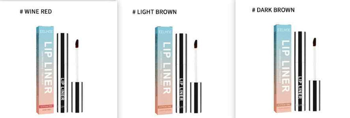 Long - Lasting Waterproof Lip Liner with Hyaluronic Acid & Vitamin E - Glowtechhaven